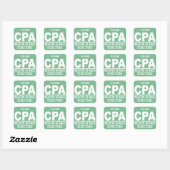 Aangepaste CPA-naam en sticker voor kleuren (Vel)