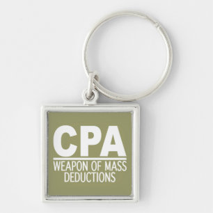 aangepaste CPA-sleutelketen Sleutelhanger