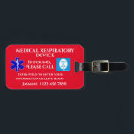 Aangepaste CPAP-machine ingeschakeld Bagagelabel<br><div class="desc">Red Custom CPAP Machine Carry-On Bagagelabel werd ontworpen omdat ik met mijn CPAP-machine door een vliegtuig reisde. Ik wist dat TSA het recht heeft om de bagage te doorzoeken, maar ze hebben niet het recht om de bagage weg te nemen en ze te behandelen als geregistreerde bagage. Om veilig te...</div>