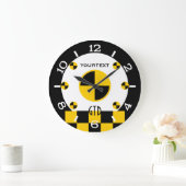 Aangepaste Crash Test Markers Graphics Dial op een Grote Klok (Huis)