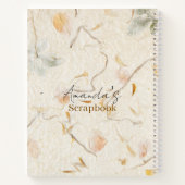 Aangepaste creatieve plakboek Kraft papier Hart Notitieboek (Achterkant)