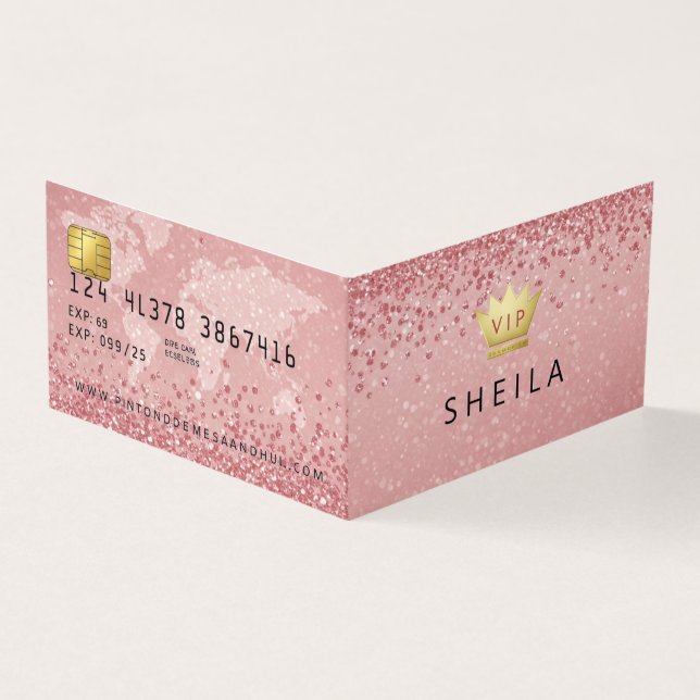 Aangepaste credit Kaart (Buitenkant)