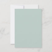 Aangepaste creditcard bedankkaart (Achterkant)