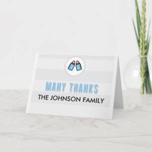 Aangepaste creditcard bedankkaart