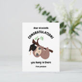 Aangepaste creditcard voor creditcard voor creditc briefkaart (Staand voorkant)