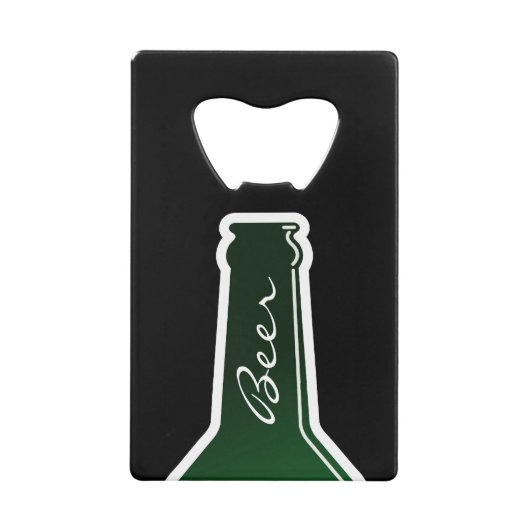 Aangepaste creditcardgrootte flesopening flesopeni creditkaart flessenopener (Voorkant)