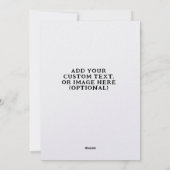 Aangepaste Creëer gepersonaliseerde Kaart Valentij (Achterkant)