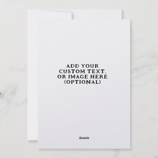 Aangepaste Creëer gepersonaliseerde Kaart Valentij (Achterkant)