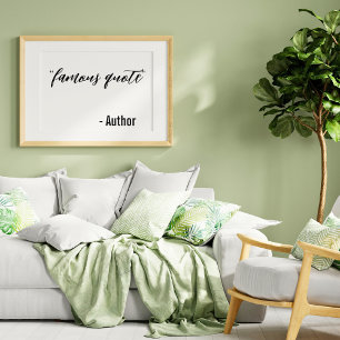 Aangepaste Creëer-uw-eigen, bekende citaat Eenvoud Poster