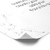 aangepaste creëer uw eigen quote muurkunst in nood poster (Hoek)