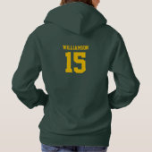 Aangepaste Cricket Club League Sport Naam Nummer Hoodie (Achterkant)