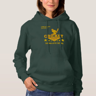 Aangepaste Cricket Club League Sport Naam Nummer Hoodie