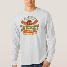 Aangepaste Cricket Club League Sport Naam Nummer T-shirt