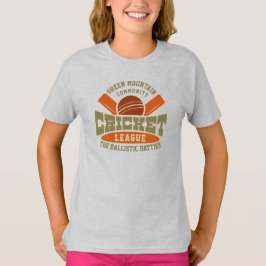 Aangepaste Cricket Club League Sport Naam Nummer T-shirt