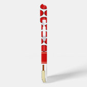 Aangepaste cricket-naam Case-Mate iPhone case (Achterkant / Links)