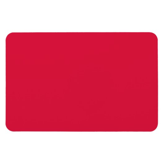 Aangepaste Crimson rode flexibele magneet (Horizontaal)