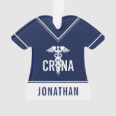 Aangepaste CRNA Gecertificeerd Verpleegkundige Ane Ornament (voorkant)