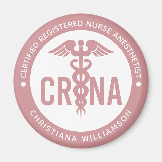 Aangepaste CRNA Gecertificeerde Geregistreerde Ver Magneet (Voorkant)