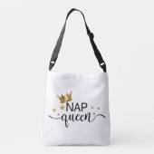 Aangepaste crossbody met all-over print tas (Achterkant)