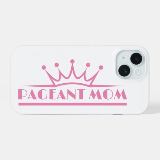 Aangepaste Crown Telefoonhoes iPhone 15 Case (Achterkant horizontaal)