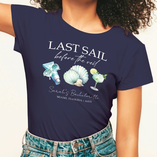 Aangepaste Cruise Bachelorette  T-shirt