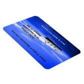 Aangepaste Cruise Cabine Deurmarkering | Blue Ocea Magneet (Rechterzijde)