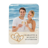 Aangepaste cruise deur foto gepersonaliseerde hut magneet (Verticaal)