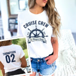 Aangepaste cruise of Lake familie vakantie matchin T-shirt<br><div class="desc">Vaar in stijl met het "Custom Cruise or Lake Family Vacation Matching T-Shirt" - een veelzijdige en gepersonaliseerde aanvulling op uw vakantiegarderobe. Of je nu op het open zee vaart of aan het meer aan het ontspannen bent, deze shirten zijn ontworpen om een nautische touch toe te voegen en creëer...</div>