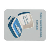 Aangepaste Cruise Ship Stateroom Deurmagneet Magneet (Horizontaal)