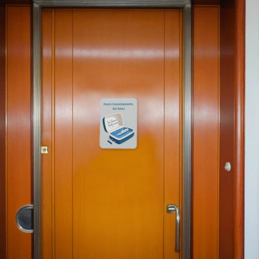 Aangepaste Cruise Ship Stateroom Deurmagneet Magneet