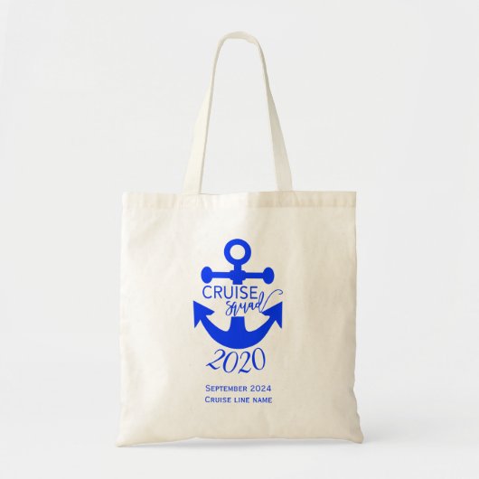 Aangepaste Cruise Squad Groepsfamilie Trip Tote Bag (Voorkant)