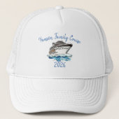 Aangepaste cruiseschip trucker pet (Voorkant)