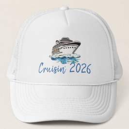 Aangepaste Cruisin' Fun Cruise Ship Trucker Pet