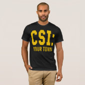 AANGEPASTE CSI-producten T-shirt (Voorkant volledig)