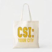 AANGEPASTE CSI-producten Tote Bag (Voorkant)