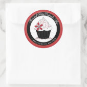 Aangepaste Cupcake Stickers (Tas)