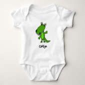 Aangepaste Cute Alligator Gal Cartoon Romper (Voorkant)