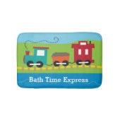 Aangepaste Cute Choo-trein Badmat (Voorkant)