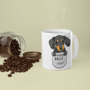 Aangepaste Cute Dachshund voor Hondenliefhebber Tr Koffiemok