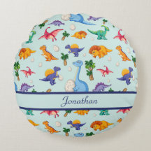 Aangepaste Cute Dinosaurs Blue Boy Baby