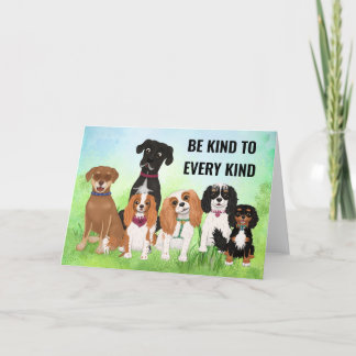 Aangepaste Cute Dog Bedankkaart