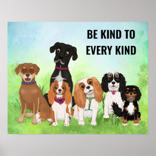 Aangepaste Cute Dog Poster