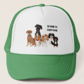 Aangepaste Cute Dog Trucker Pet (Voorkant)
