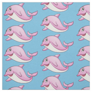 Aangepaste Cute Dolphin-fabric Stof