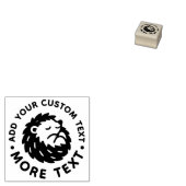 Aangepaste Cute Kawaii Chibi Sensorische Egel ADHD Rubberstempel (Gestempeld)