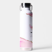 Aangepaste Cute Pink Kinder Unicorn Waterfles (Voorkant)