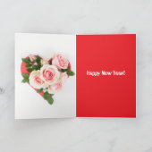 Aangepaste Cute White Cat-agenda 2025 Kaart (Binnen)