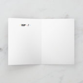 Aangepaste DAD IK ZAL ER VOOR JE ZIJN Kuiken Eend  Kaart (Binnen)