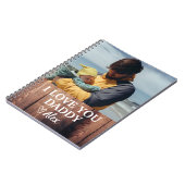 Aangepaste Daddy Notitieboek, Ik Hou Van Jou Daddy Notitieboek (Linkerzijde)
