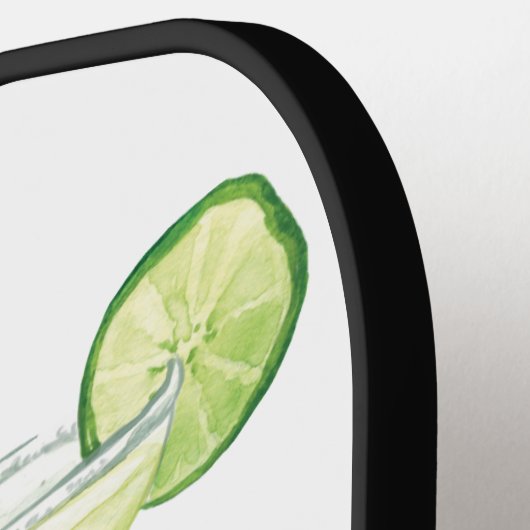 Aangepaste Dag Drink Dinking Margarita Pickleball Paddle (Links Detail)